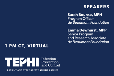 TEPHI Talks | Policy and Pandemics: Public Health Approaches to Private Sector Challenges