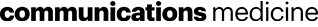 Logo of Communications Medicine
