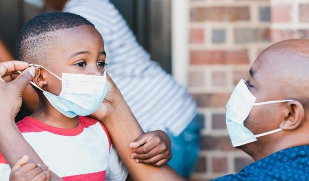 Helping mask covering