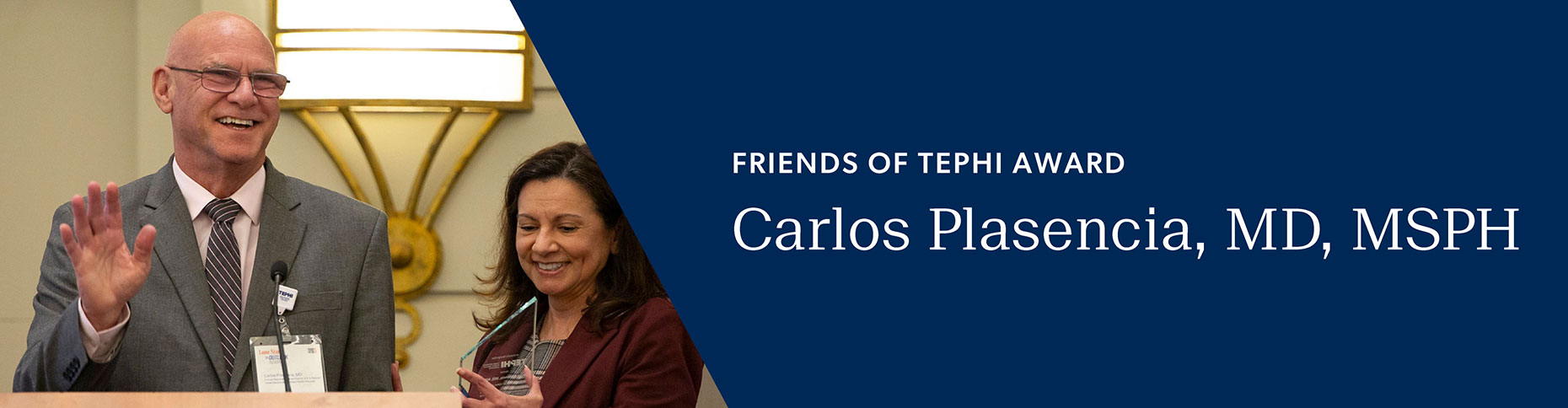Friend of TEPHI Award Banner 